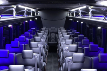 Marysville Charter Bus Interior