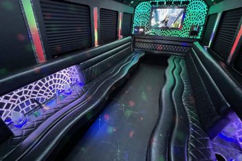 Marysville Limo Bus Interior